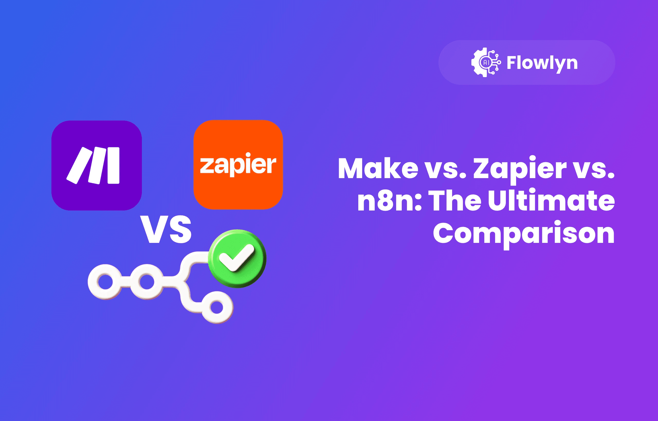 Make vs. Zapier vs. n8n: The Ultimate Comparison