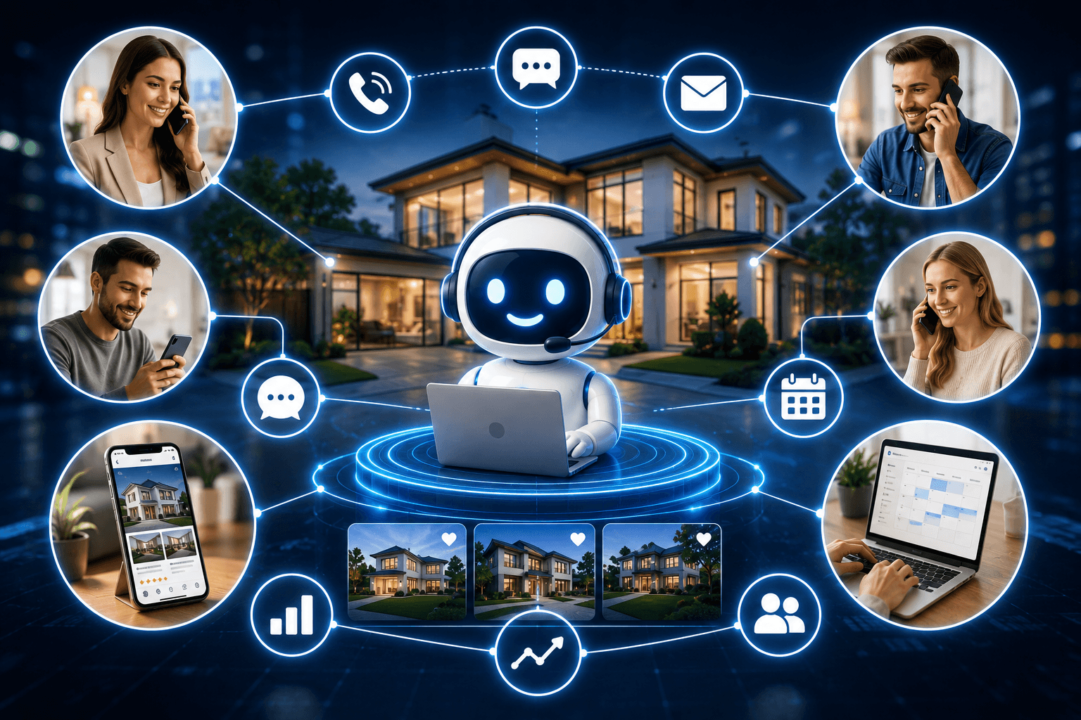Best AI Answering Services for Real Estate Leads