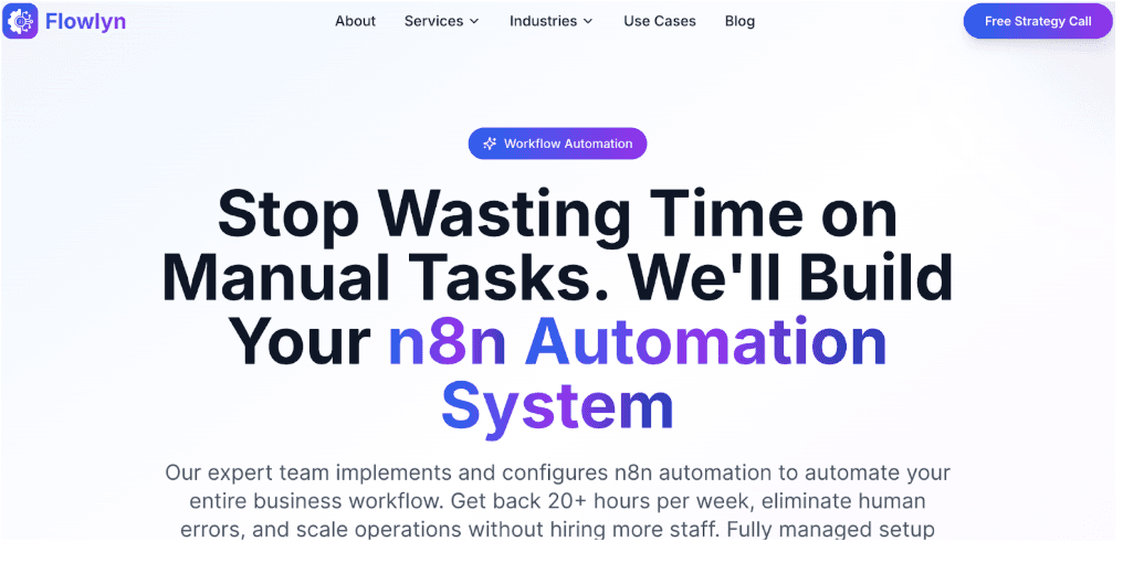 Flowlyn n8n Automation Agency Germany