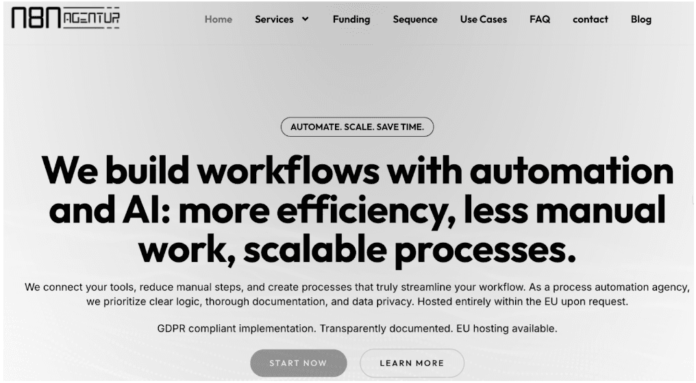 N8n Agentur n8n Automation Agency Germany