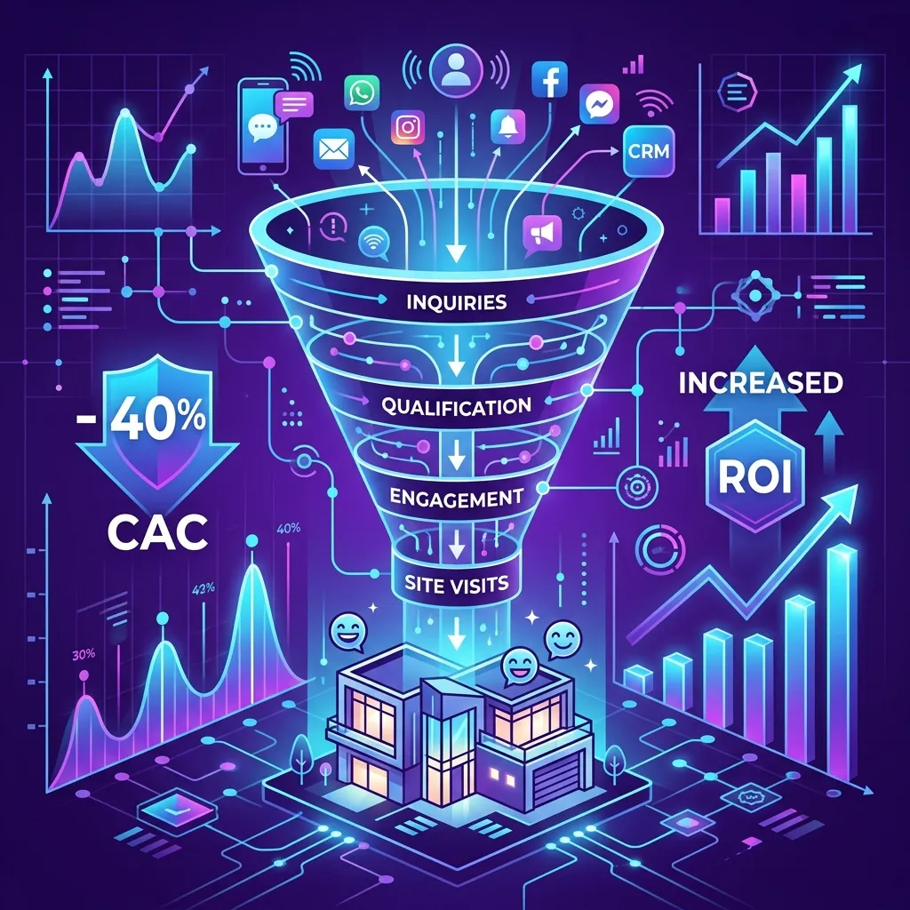 Flowlyn Helps Real Estate Client Reduce CAC by 40%