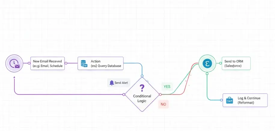 “Get started with AI agents in n8n explained in a flow”