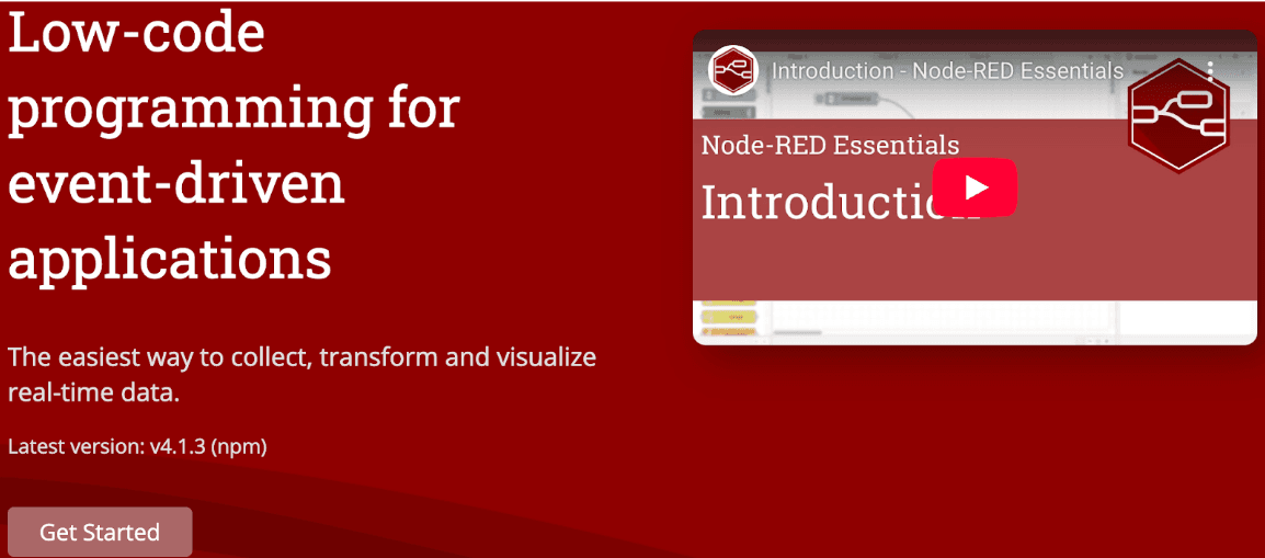 Node-RED Homepage