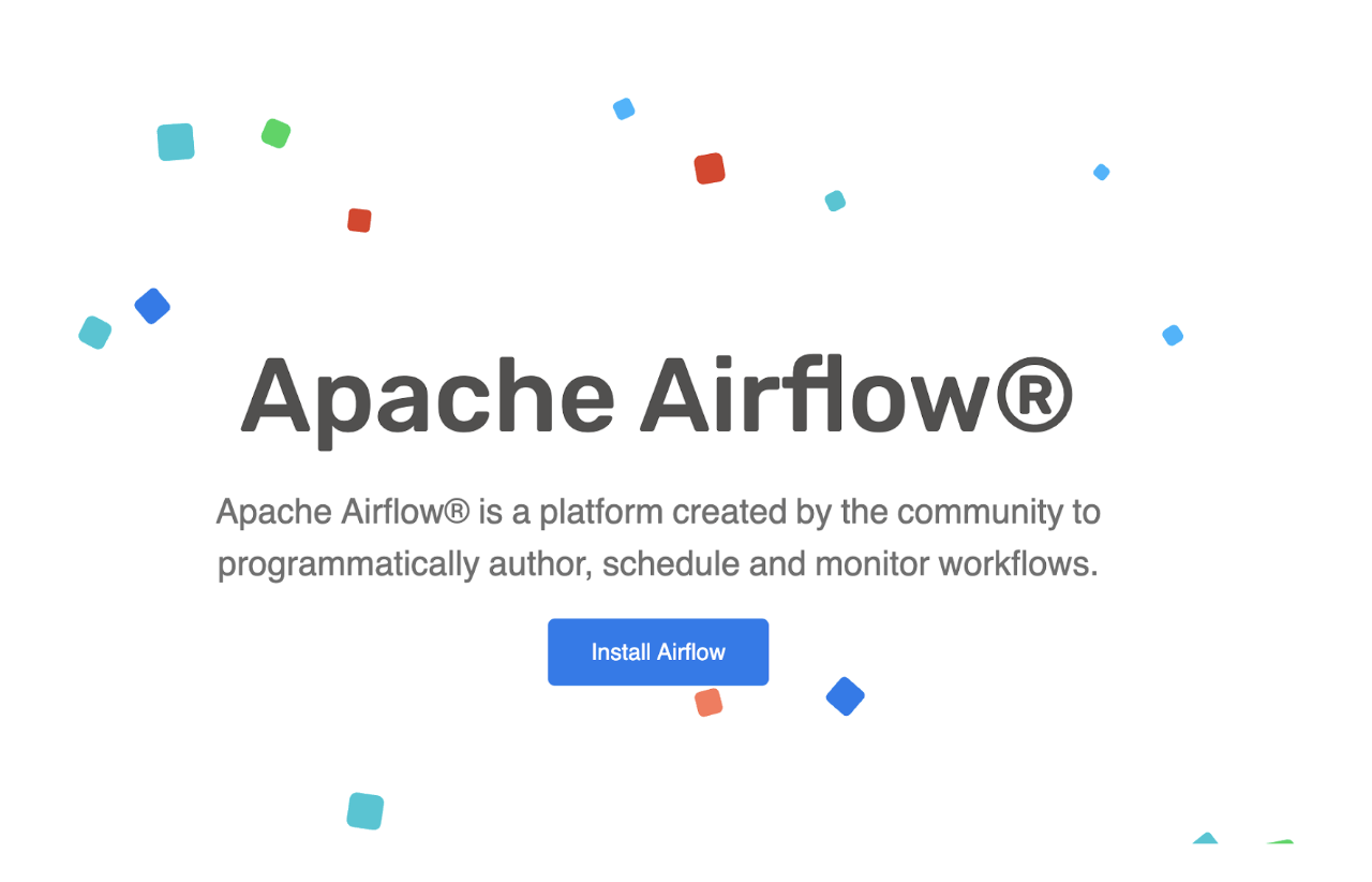 Apache Airflow Homepage