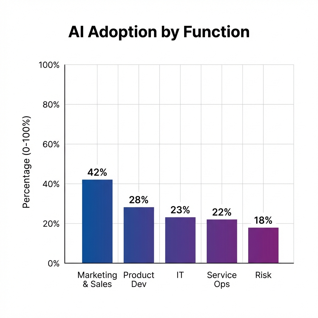 Enterprise AI Adoption by Function 2026