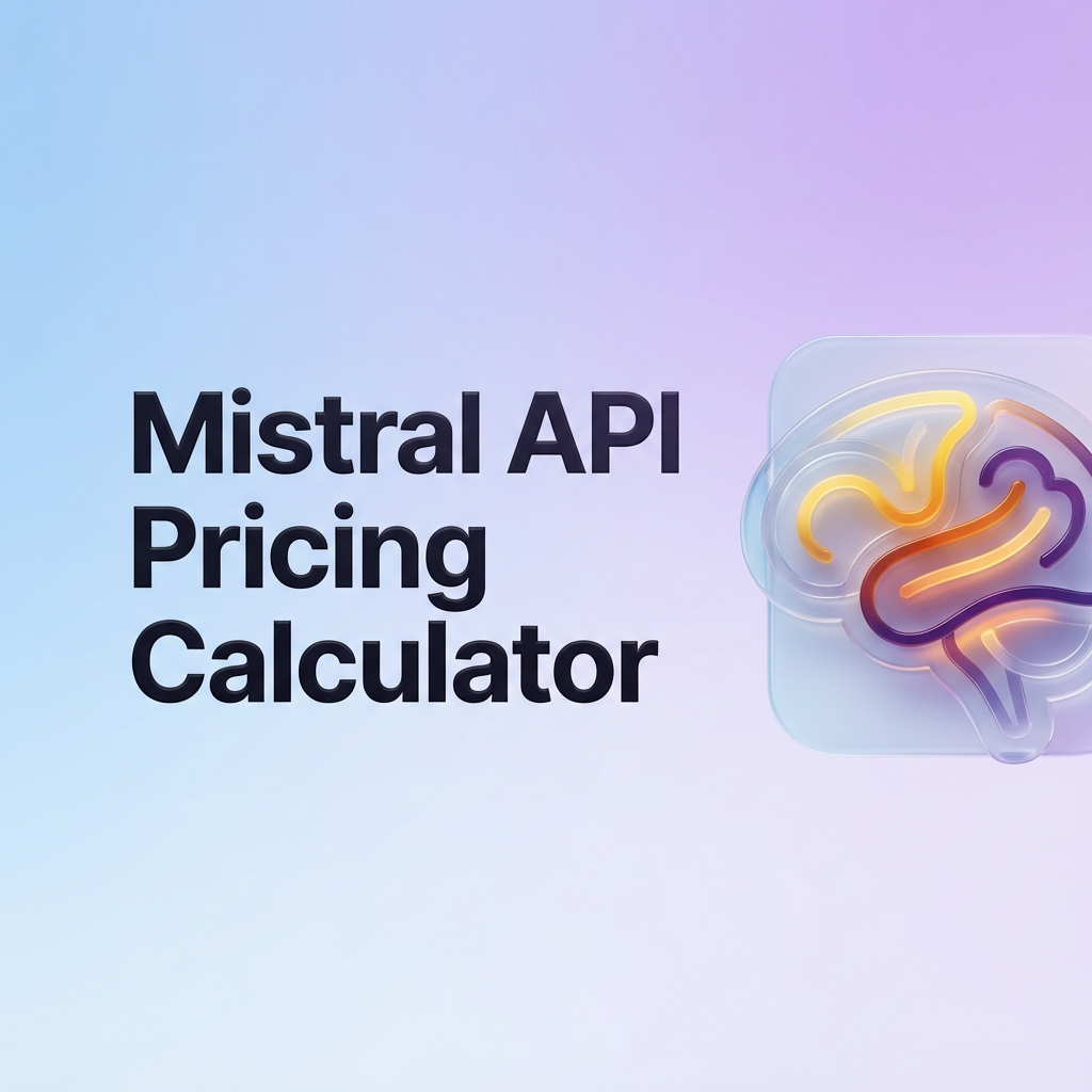 Mistral API Pricing Calculator | Estimate Your AI Costs